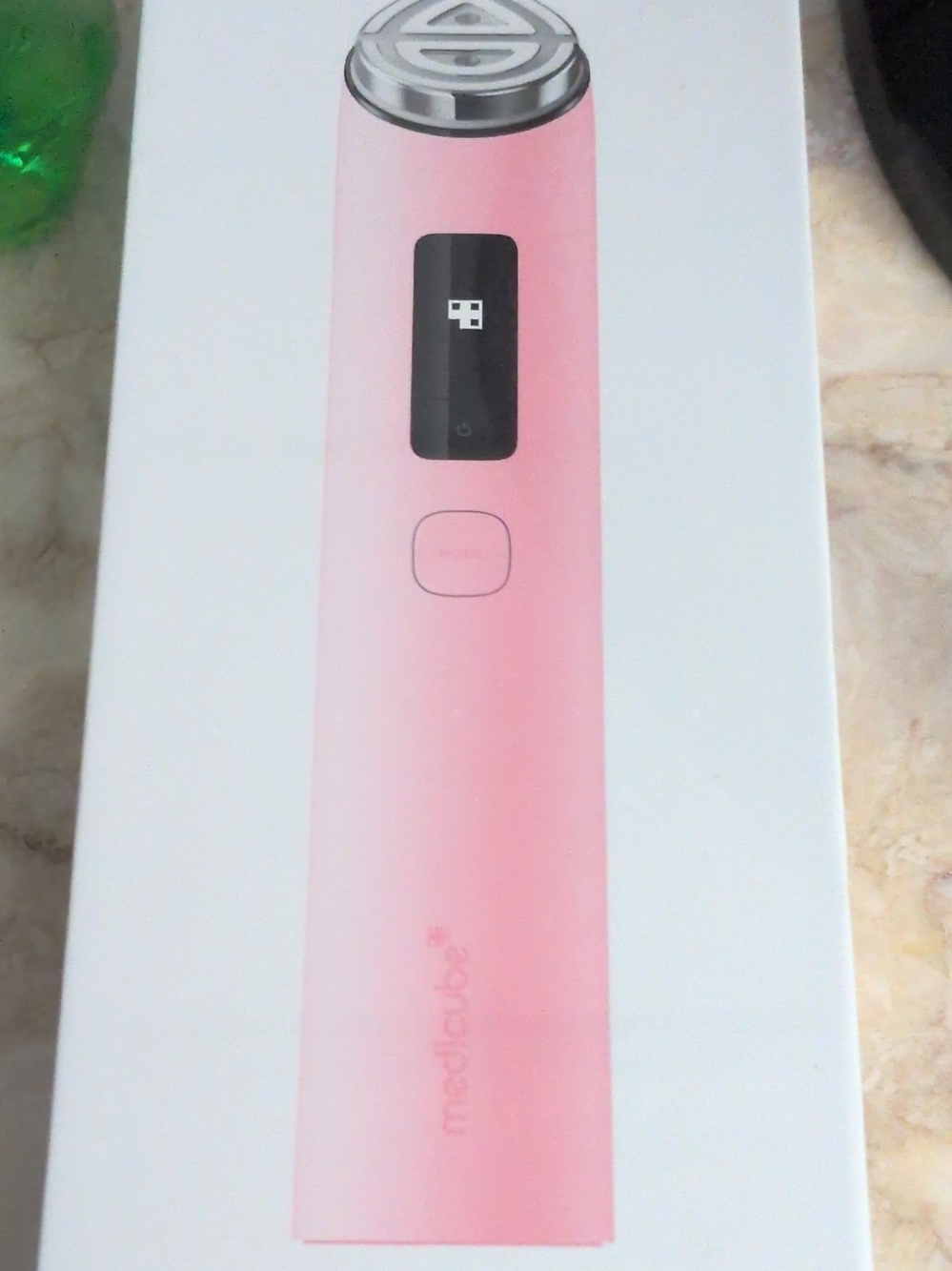 Pink Mediclub Skin Device - Sleek Handheld Beauty Tool